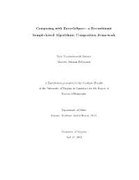 Composing with Encyclospace: a Recombinant Sample-Based