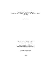 Crucibles of Virtue and Vice: the Acculturation of Transatlantic Army Officers, 1815-1945