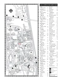 Cua Campus Map Directory