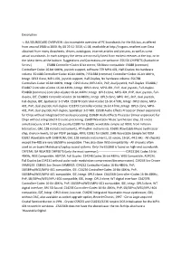Description -= ISA SOUNDCARD OVERVIEW =An Incomplete