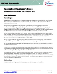 Irmcx300 Application Developer's Guide