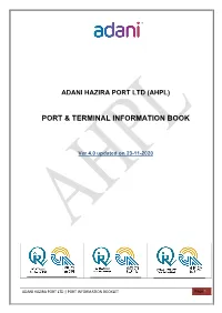 PORT INFORMATION BOOKLET Page 1