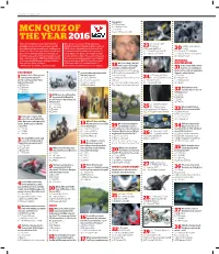 Mcn Quiz of the Year 2016