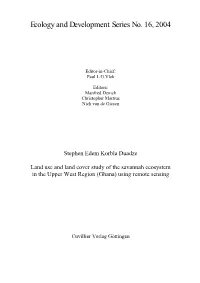 Ecology and Development Series No. 16, 2004