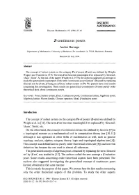 Z-Continuous Posets