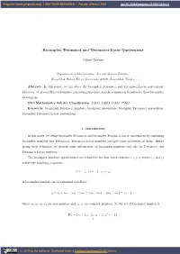 Bicomplex Tetranacci and Tetranacci-Lucas Quaternions