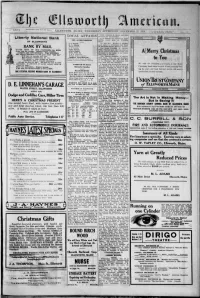 Ellsworth American, a of a Teacher Upon Twro Newspaper Pub- That the Amount of the Inherit*'