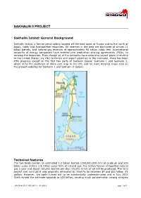 Sakhalin Ii Project