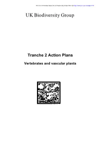 Tranche 2 Action Plans