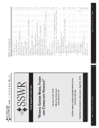 2018 Conference Printed Program