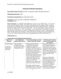 PHYS 1302 Intro to Stellar & Galactic Astronomy