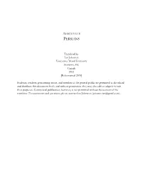 Aeschylus, Persians