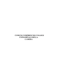 Elenco Comuni in Tutti I Collegi