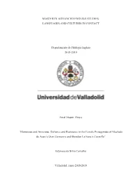Master in Advanced English Studies: Languages and Cultures in Contact