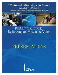 Presentations