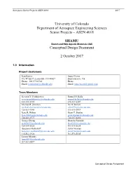 Conceptual Design Document
