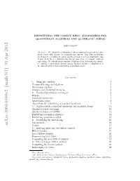 Identifying the Matrix Ring: Algorithms for Quaternion Algebras And