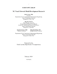 NC Truck Network Model Development Research