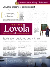Students on Break, and on a Mission