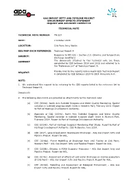 Technical Note 007 Response to RFI
