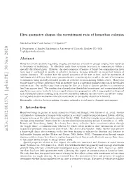 Arxiv:2012.00157V1 [Q-Bio.PE] 30 Nov 2020