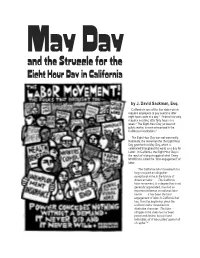May Day and the Struggle for the Eight Hour Day in California by David