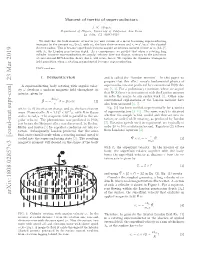 Moment of Inertia of Superconductors