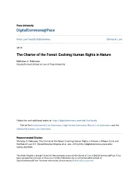 The Charter of the Forest: Evolving Human Rights in Nature
