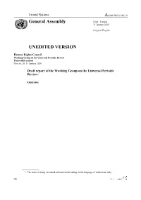 General Assembly UNEDITED VERSION