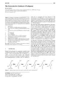 The Stereoselective Synthesis of Neolignans
