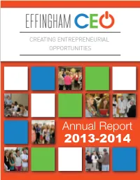 2014 CEO Annual Report