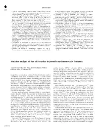 Mutation Analysis of Son of Sevenless in Juvenile Myelomonocytic Leukemia