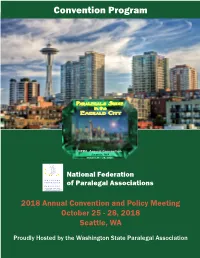 Convention Program
