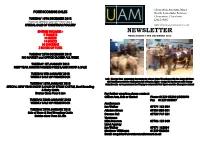 Newsletter 7 Turkeys Week Ending 14Th December 2012 14 Geese 14 Ducks 10 Chickens 2 Boxes of Pork