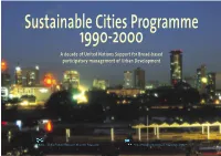 A Decade of United Nations Support for Broad-Based Participatory Management of Urban Development