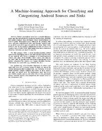 A Machine-Learning Approach for Classifying and Categorizing Android Sources and Sinks