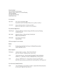 Mclain Clutter Assistant Professor of Architecture Taubman College of Architecture & Urban Planning 2000 Bonisteel