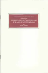Richard Llewelyn-Davies and the Architect's Dilemma."