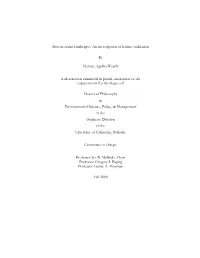 Bees in Urban Landscapes: an Investigation of Habitat Utilization By