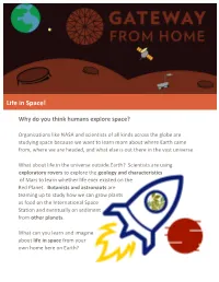 Life in Space!