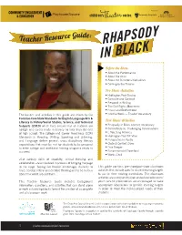 Teacher Resource Guide