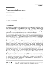Ferromagnetic Resonance
