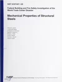Mechanical Properties of Structural Steels