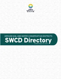 SWCD Directory Also Is Available At