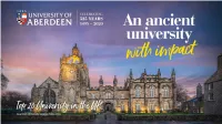 Applicant Evening Presentation (Scotland)