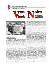 From the Editor