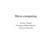 Micro Computing