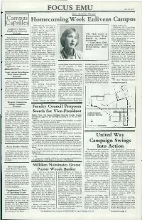 Focus EMU, October 16, 1979