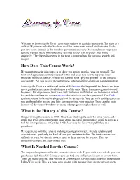 Learning the Tarot (19 Lesson C