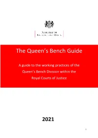 The Queen's Bench Guide